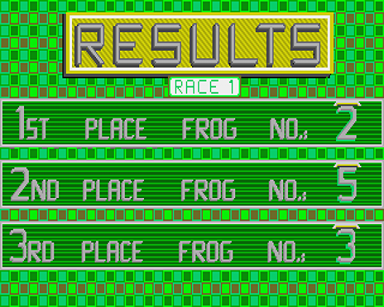 Frog Race Screenshot 8 (Atari ST)