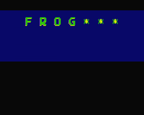 Frogger