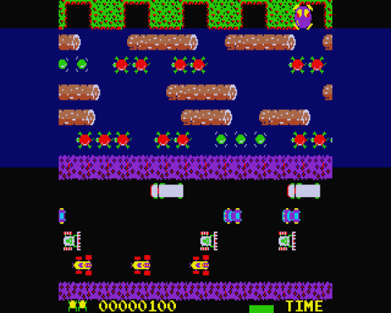 Frogger Screenshot 7 (Atari ST)