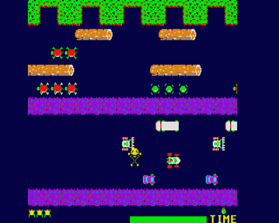 Frogger [Preview 1.d] Screenshot 5 (Atari ST)