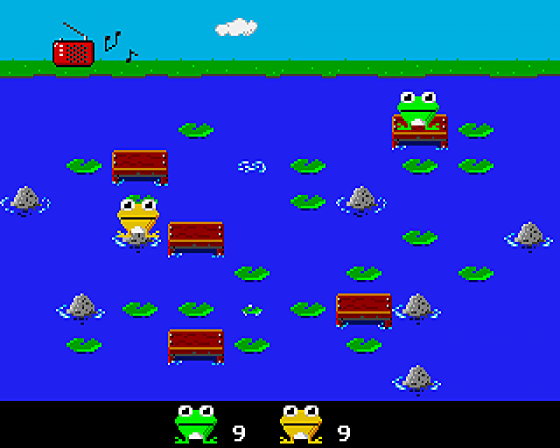 Frogs 1.08 Screenshot 14 (Atari ST)