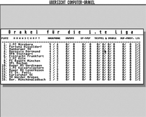 Fussball-ST Plus 1.80 Screenshot 5 (Atari ST)