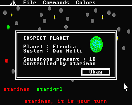 Galactic Empires Screenshot 5 (Atari ST)