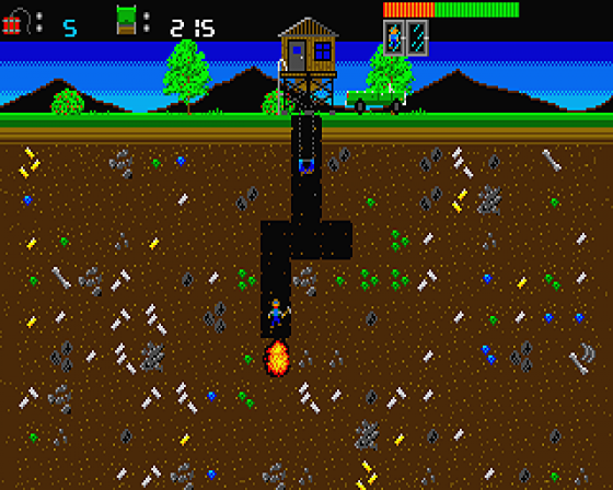 Galactic Miner 2.2 Screenshot 5 (Atari ST)