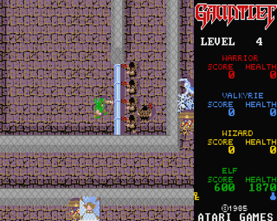 Gauntlet [Blitter] Screenshot 7 (Atari ST)