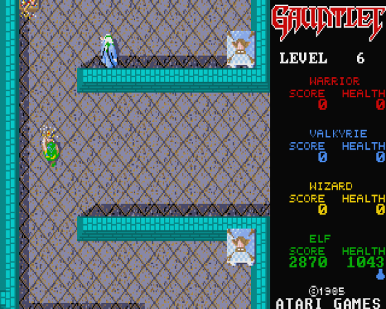 Gauntlet [Blitter] Screenshot 13 (Atari ST)