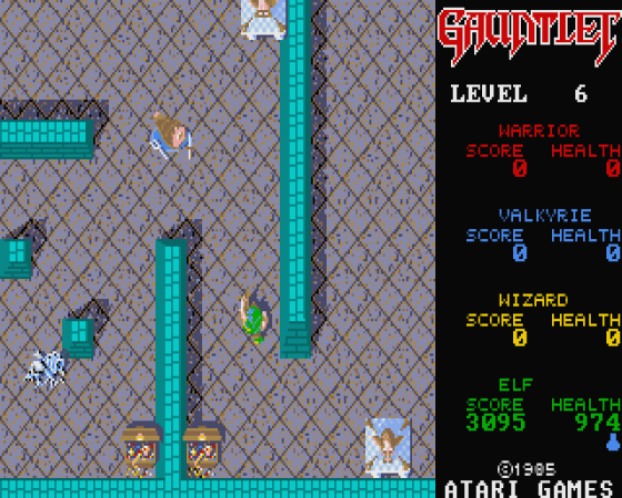 Gauntlet [Blitter] Screenshot 14 (Atari ST)