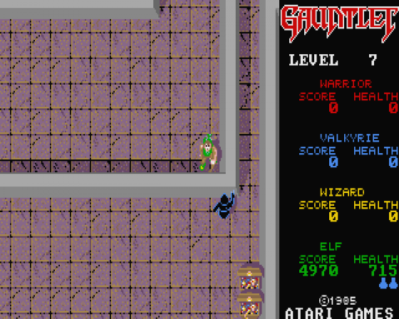 Gauntlet [Blitter] Screenshot 17 (Atari ST)