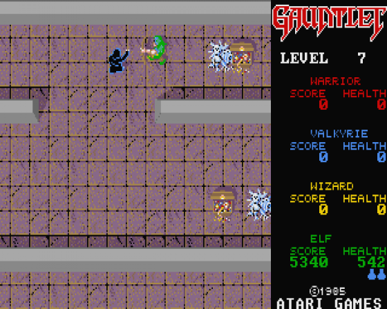 Gauntlet [Blitter] Screenshot 18 (Atari ST)