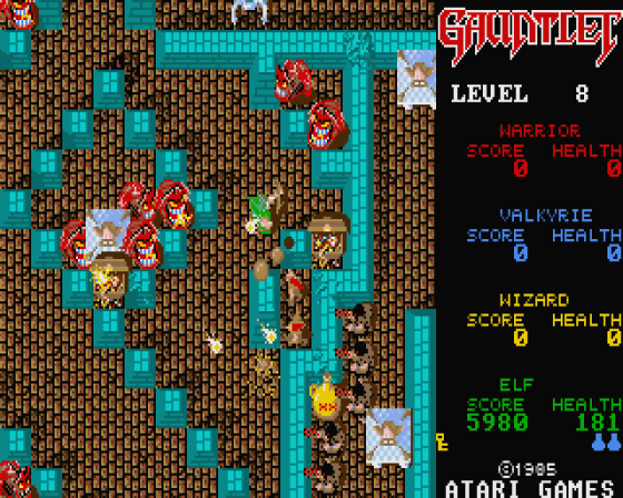 Gauntlet [Blitter] Screenshot 21 (Atari ST)