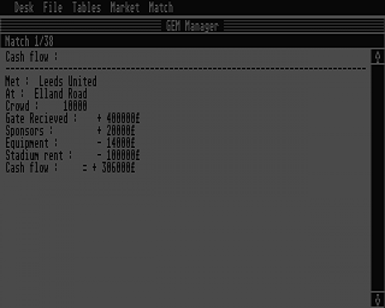 GEM Manager 1995/96 0.89 Screenshot 11 (Atari ST)