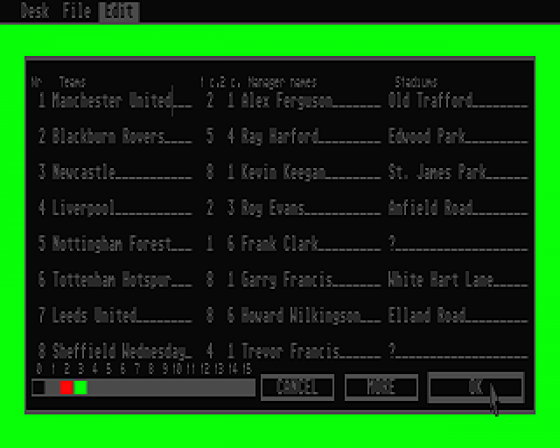 GEM Manager 1995/96 0.89 Screenshot 13 (Atari ST)