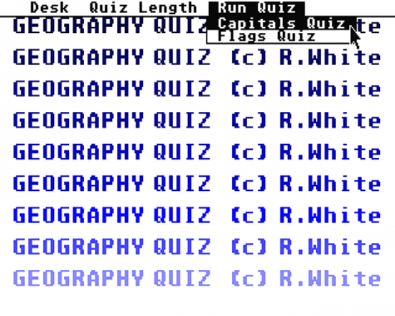 Geography Quiz