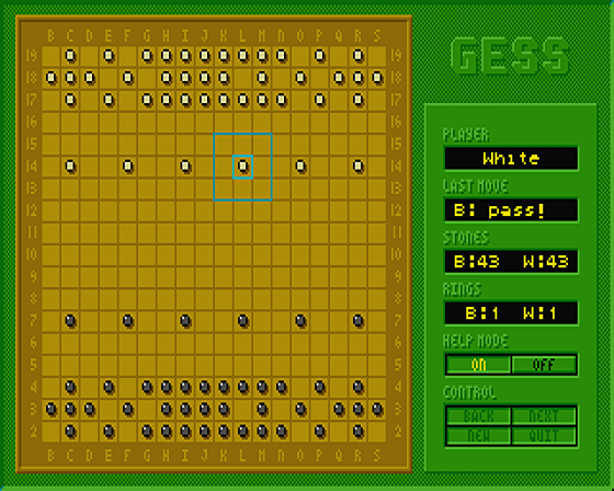 Gess Screenshot 1 (Atari ST)