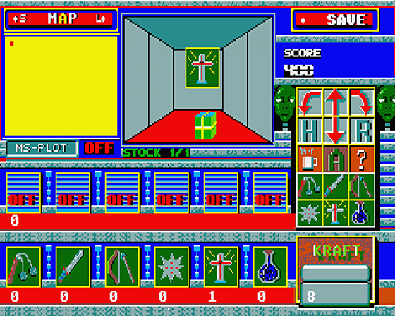 Gorf's Laby Screenshot 5 (Atari ST)