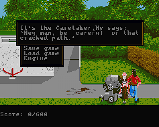 Grandad II: In Search of Sandwiches Screenshot 7 (Atari ST)