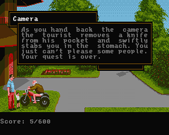 Grandad II: In Search of Sandwiches Screenshot 13 (Atari ST)