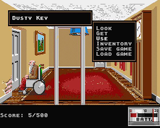 Grandad: Quest for the Holey Vest Screenshot 5 (Atari ST)