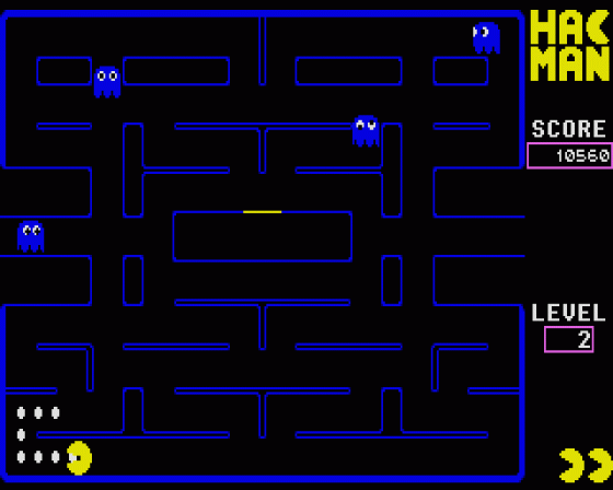 Hacman Screenshot 6 (Atari ST)