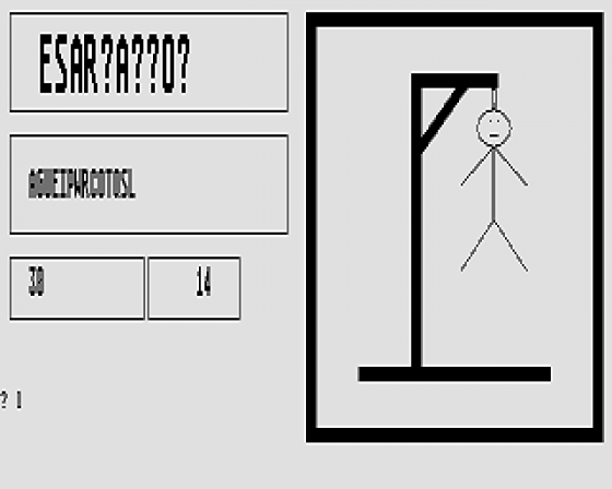 Hangman 2.0 Screenshot 5 (Atari ST)