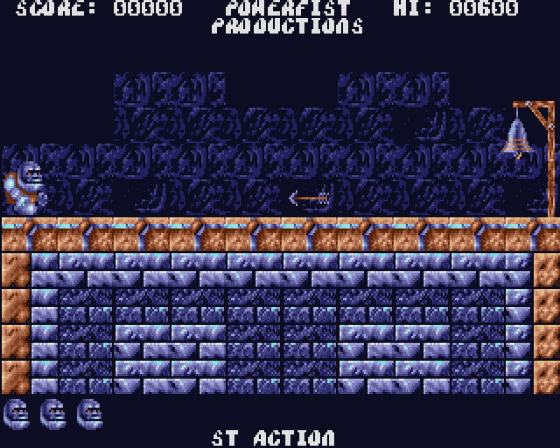 Hunchy 2010 Extended Mix Screenshot 1 (Atari ST)