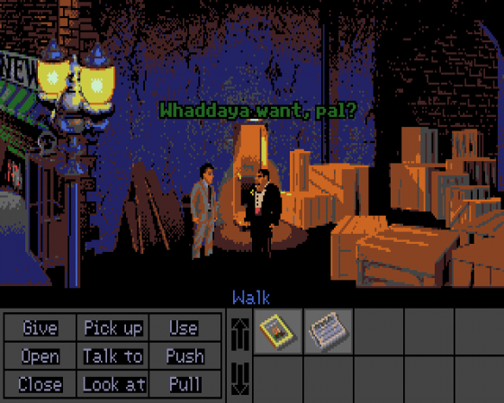 Indiana Jones and the Fate of Atlantis: Graphic Adventure [ScummVM Lite] 2020.11.09 Screenshot 11 (Atari ST)