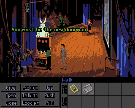 Indiana Jones and the Fate of Atlantis: Graphic Adventure [ScummVM Lite] 2020.11.09 Screenshot 12 (Atari ST)