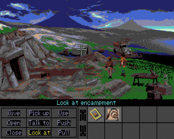 Indiana Jones and the Fate of Atlantis: Graphic Adventure [ScummVM Lite] 2020.11.09 Screenshot 20 (Atari ST)