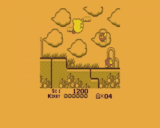 Kirby's Dream Land Screenshot 5 (Atari ST)