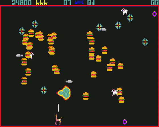 Llamatron [1MB] Screenshot 5 (Atari ST)