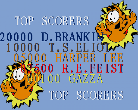 Operation Garfield Screenshot 5 (Atari ST)