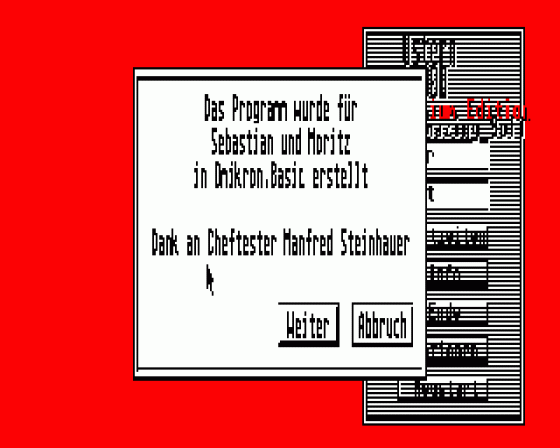 Ostern 2000 Screenshot 1 (Atari ST)