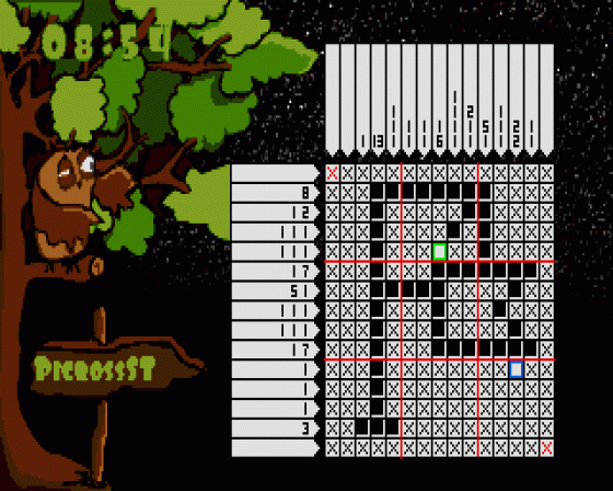 PicrossST AC 2008 Edition Screenshot 7 (Atari ST)