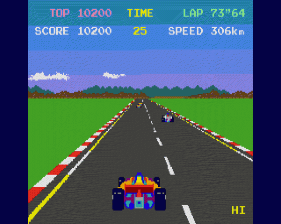 Pole Position [Public Alpha] Screenshot 6 (Atari ST)