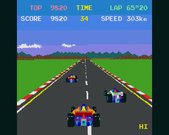 Pole Position [Public Alpha] Screenshot 7 (Atari ST)