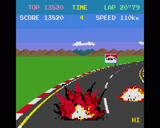 Pole Position [Public Alpha] Screenshot 9 (Atari ST)