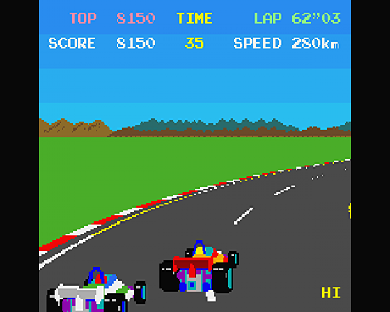 Pole Position [RC1] Screenshot 6 (Atari ST)