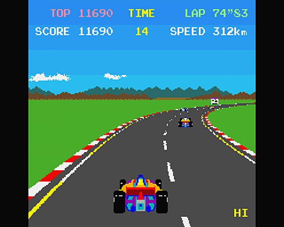 Pole Position [RC1] Screenshot 7 (Atari ST)