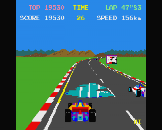 Pole Position [WIP Oct 2016] Screenshot 8 (Atari ST)