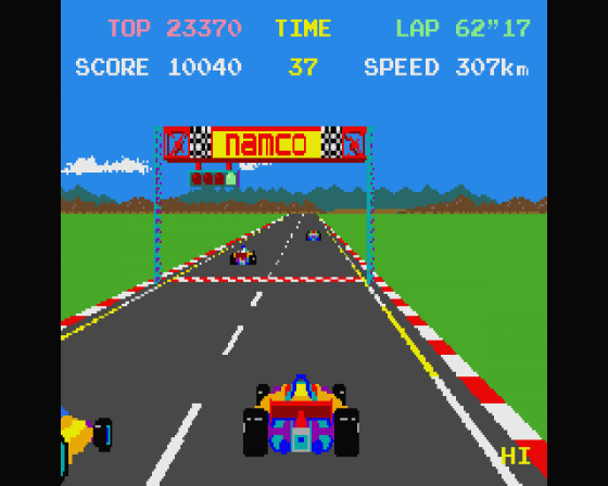 Pole Position [WIP Oct 2016] Screenshot 9 (Atari ST)