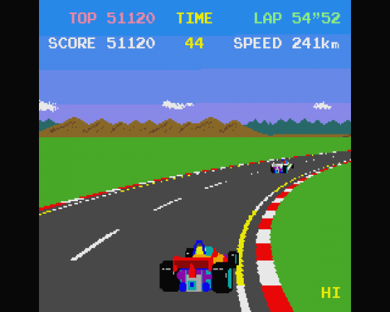 Pole Position [WIP Sep 2016] Screenshot 8 (Atari ST)