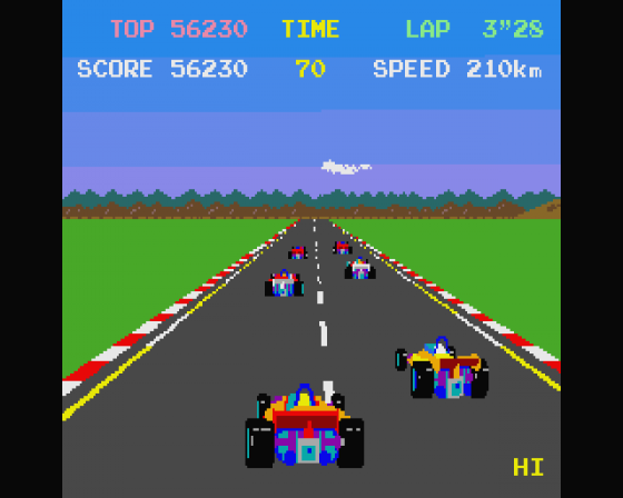 Pole Position [WIP Sep 2016] Screenshot 9 (Atari ST)