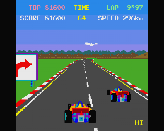 Pole Position [WIP Sep 2016] Screenshot 10 (Atari ST)