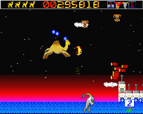 Revenge Of The Mutant Camels Screenshot 6 (Atari ST)