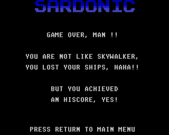 Sardonic Screenshot 7 (Atari ST)