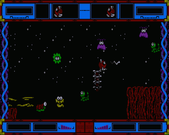 Starquake II [WIP 1992.03.01] Screenshot 8 (Atari ST)