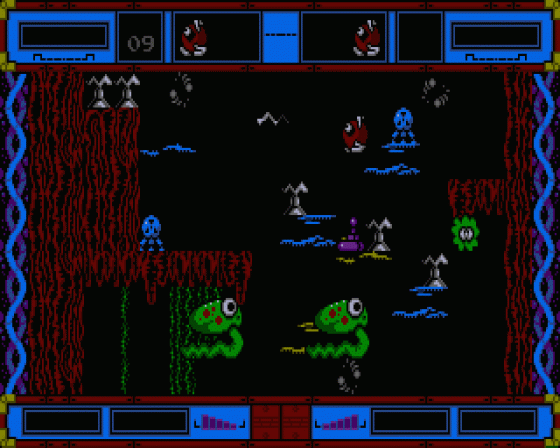 Starquake II [WIP 1992.03.19] Screenshot 8 (Atari ST)