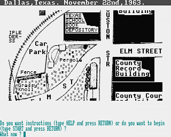 The Death of a President Screenshot 14 (Atari ST)