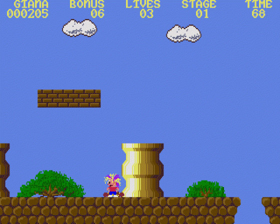 The Great Giana Sisters STe Screenshot 6 (Atari ST)