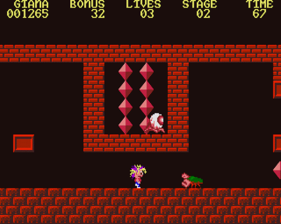 The Great Giana Sisters STe Screenshot 9 (Atari ST)